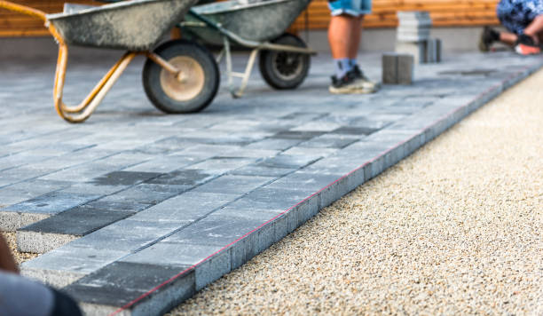 Permeable Paver Driveway in Louisa, VA